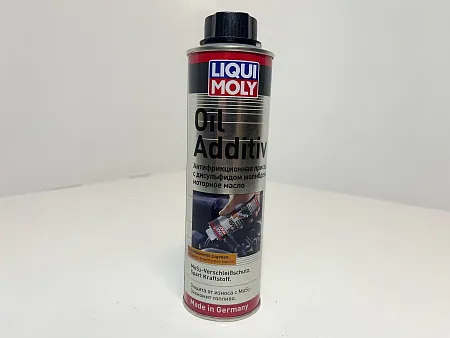 Антифрикционная присадка с дисульфидом молибдена в моторное масло LIQUI MOLY